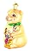 Old World Christmas Lester The Pig Glass Blown Ornament