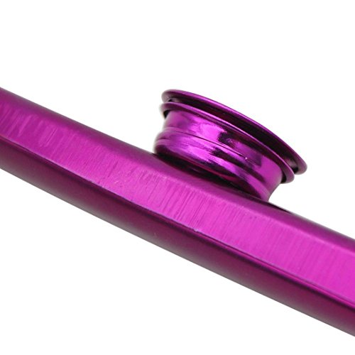Botrong Metal Kazoos Musical Instruments Flutes for Kids,Guitar, Ukulele, Violin, Piano Keyboard (Purple) - Thumbnail 3