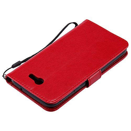 image for Galaxy J7 2017 Wallet Case,J7 V Case,MOONESS Embossing Fashion Floral 