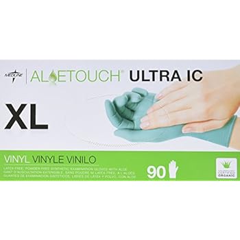 Amazon.com: Aloetouch Ultra IC Synthetic Exam Gloves - CA