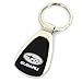 Subaru Black Tear Drop Metal Key Ring