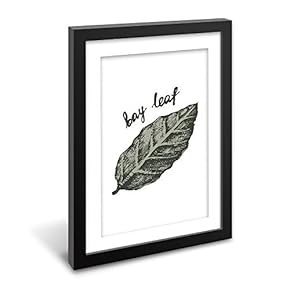 Black Paper Framed Canvas Wall Art...