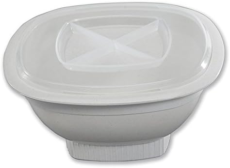 Nordic Ware Microwave Popcorn Popper 12 Cup 60120, White, New