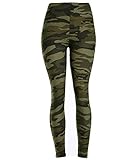 Women's Print Stretch Soft Leggings (Camoflauge)  One Size Fits Most