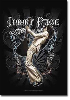 Jimmy Page 44x30 Inch Cloth Poster Textile Fabric Flag Banner Poster
