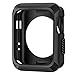Apple Watch Case, iitee 38mm Universal Slim Rugged Protective TPU iWatch Case for Apple Watch Series 3 Series 2 Series 1 (Matte Black)