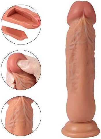 New Process 7.2 Inch Huge Big Size Double Density Ultra-Flexible Silicone