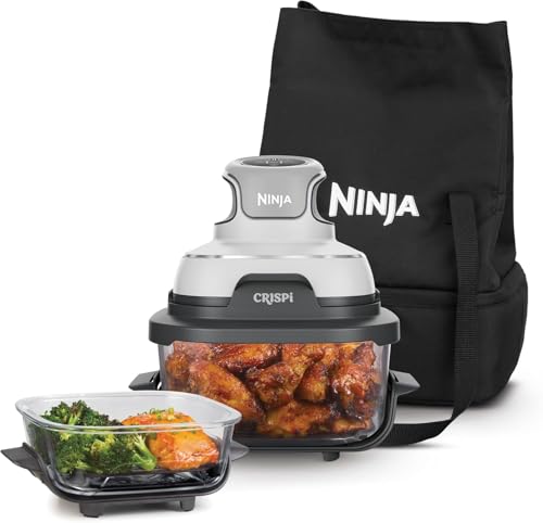 CRiSpi, Freidora de Aire Portátil, 3,8L y 1,4L, Blanco, FN102EU