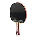 DHS 4-Star 4002 Shake Hand Premium Table Tennis Racket Ping Pong Paddle Blade Inverted Rubber with Carry Case