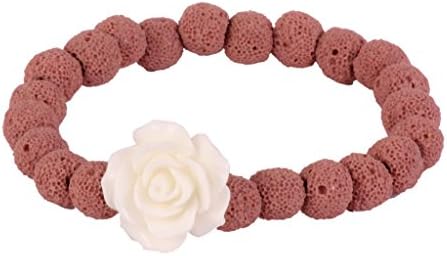 DesiPanache Brown Volcanic ash Bracelet