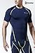 Tesla Men's Cool Dry Compression Baselayer Short Sleeve T Shirts R13