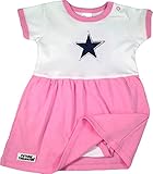 Dallas Baby Onesie Dress - Pink
