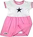 Dallas Baby Onesie Dress - Pink