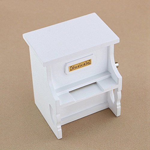 Youtang(TM) Wooden Music Box Musical Piano, DIY Make Yr Own Song Include a Punch and 30 Music Papers, 16 with Melody and 14 are Blank for You to Create Your Own Song! (Model2) - Thumbnail 3