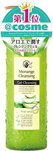 MONANGE Hydrating Aloe Vera Face Wash Made in Japan