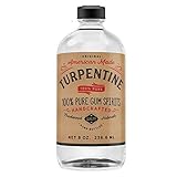 8 Ounce 100% Pure Gum Spirits of Turpentine