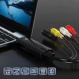 VIXLW USB Video Capture Card RCA to USB Video Converter for VHS MiniDV Hi8 DVD view 5
