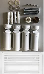 Seca-Toallero eléctrico 600 w, color blanco : Amazon.es ...