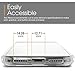 rooCASE iPhone Xs Case, iPhone X Case, Plexis Ultra Slim and Lightweight TPU PC Cover Designed for Apple iPhone Xs (2018) / iPhone X (2017), Clear