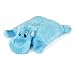 ZippyPaws - Squeakie Pads No Stuffing Plush Dog Toy - Hippo