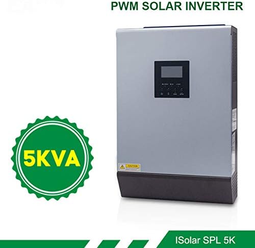 YAMEIJIA Hybrid Inverter 5KVA 48V 220v Pure Sine Wa Solar Inverter Built-in 50A PWM Solar Charge Controller Battery Charger