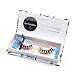 Lunamoon 3D Mink False Eyelashes Siberian Mink Fur Long Thick Hand-made Reusable Eyelashes Natural Look for Women’s Makeup 1 Pair Pack (Kylie)