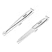 HotLife Nail Clipper Set - Fingernail and Toenail Sharp Clipper Cutter, 5PCS Pedicure & Manicure Set, Professional Stainless Steel Nails Kit With Deluxe Travel Case