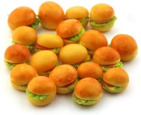 6 x MyTinyWorld Dolls House Miniature Filled Golden Rolls
