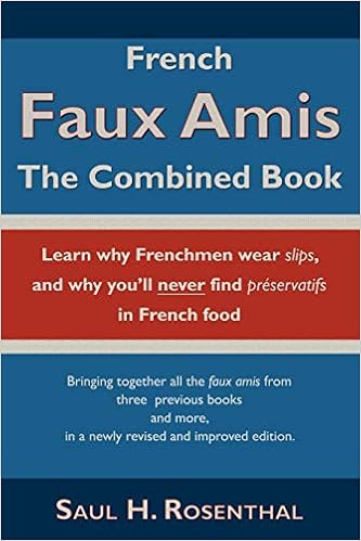 Amazoncom French Faux Amis The Combined Book English And - 