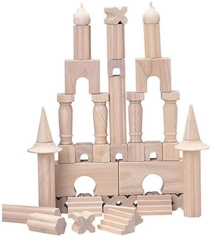 architectural wooden blocks