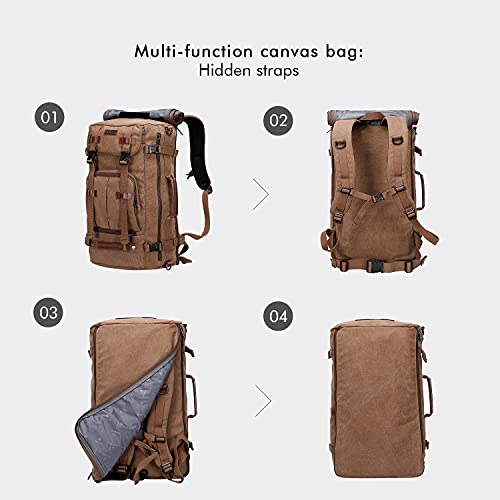witzman canvas backpack