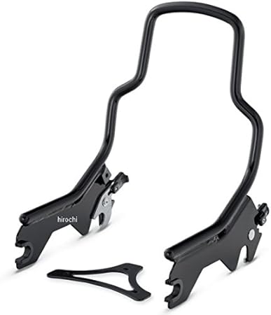 Amazon ハーレー純正 シーシーバーアップライト 18年以降 Flde Flhc ショート グロス黒 シーシーバー 車 バイク