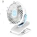 Battery Operated Clip on Fan Mini Desk Fan with 4 Speeds, 360 Degree Rotation for Baby Stroller, Table, Office, Camping, Dorm