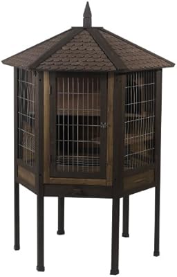 hexagonal rabbit hutch