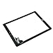 Touch Screen Digitizer Assembled with Home Button Strong Adhesive for iPad 2 2nd Generation A1395 A1396-White