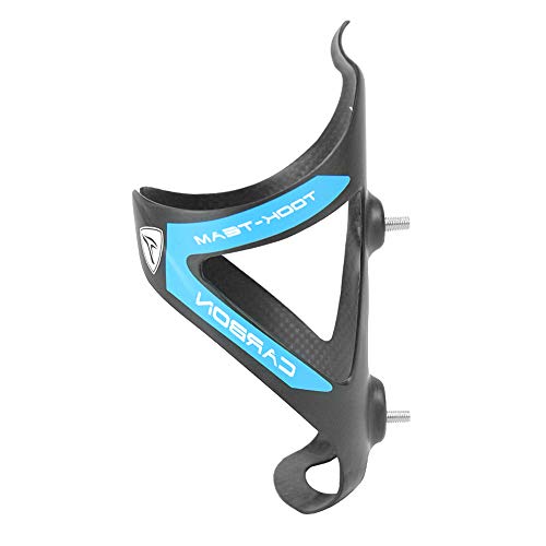 image for TOSEEK Carbon Fiber Water Bottle Cages Lightweight Bicycle Water Bottl