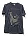 Men's Joy Division Ian Curtiss Fitted Jersey T-shirt (Medium/Grey)