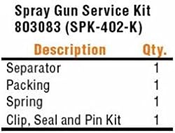 DEVILBISS AUTOMOTIVE REFINISHING - SPK-402-K SPRAY GUN SERVICE KIT - DV803083