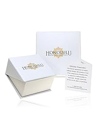 Honolulu Jewelry Company - Collar de cadena de oro macizo de 14 quilates, 0.028 in, 16.0 - 30.0 in