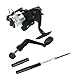 Docooler Fishing Rod Mini Fishing Pole Retractable Pocket Pen with Fishing Reel and Fishing Line