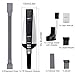 ZIGLINT Handheld Vacuum Cordless, [Upgraded Version] Portable Lightweight Hand Vacuum Cleaner, Quick Charge 11.1V 2000mAh 75W Rechargeable with Charge Mount, Mini Vacuum for Car Home Pet Hair Sofa