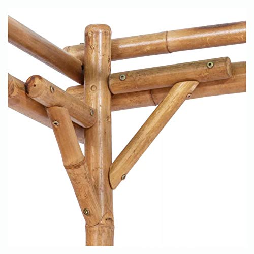 K&A Company Garden Arches, Trellises, Arbors & Pergolas, Pergola Bamboo 76.8"x76.8"x76.8"