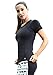 Matymats Women's Workout Tee Tops Short Sleeve Yoga Running Gym Sports T-Shirt Fast Dry
