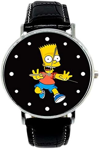 EREMITI JEWELS Wrist Watch Bart Simpson Model in Gift Idea Men Women Unisex Quartz