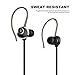 AILIHEN SE-02 Sport Headphones Earphones with Microphone Volume Control (Black)