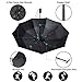 SJXING Travel Umbrella Windproof Compact Folding Portable Auto Open Close Mini Lightweight Sun&Rain Umbrella with Teflon Coating