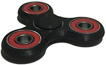 The Original Tri Spinner - Black with Red