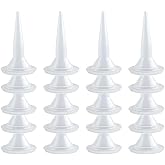 25-Pack Caulking Nozzle for Sausage Caulking Gun，Reusable Caulk Nozzle
