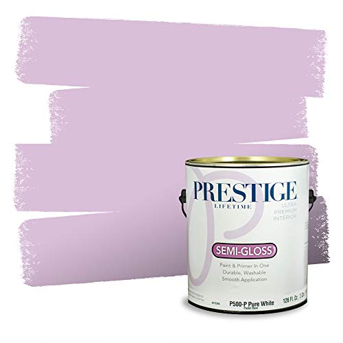 PRESTIGE Paints Interior Paint and Primer In One, 1-Gallon, Semi-Gloss, Compara…