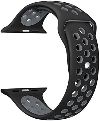 Sparkling Trends™ 42mm Replacement Quick Release Sports Silicone Sport iWatch Bracelet Strap Band For Apple Watch Series 1 2 & 3